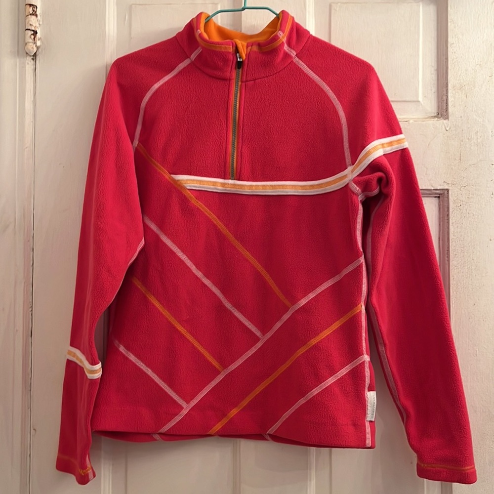 Obermeyer girls fleece pullover top in size large